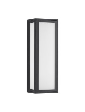 Nova Luce Astral - applique murale extérieure - 8,6 x 25,8 x 9 cm - 10W LED inclus - IP65 - anthracite foncé