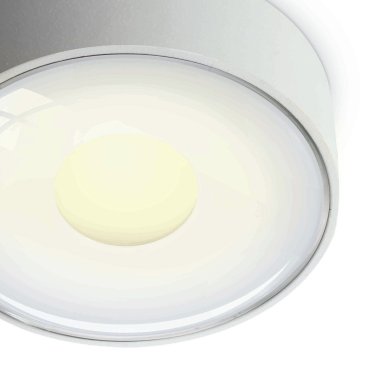 ONE Light Indoor/Outdoor Points lumineux - plafonnier extérieur - Ø 10,7 x 3,7 cm - 6W LED dimmable inclus - IP65 - blanc
