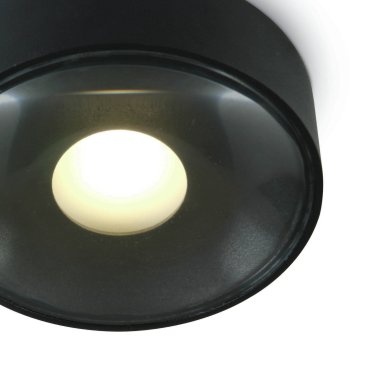 ONE Light Indoor/Outdoor Points lumineux - plafonnier extérieur - Ø 10,7 x 3,7 cm - 6W LED dimmable inclus - IP65 - noir