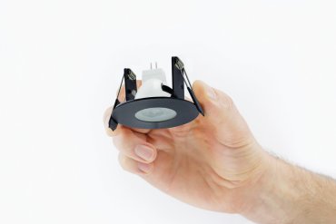Integral LED mini - spot à encastrer - Ø 64 mm - Ø 45 mm à encastrer - IP65 - noir