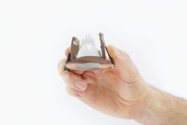 Integral LED mini - spot encastré - Ø 64 mm - Ø 45 mm encastré - IP65 - cuivre