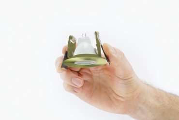 Integral LED mini - spot à encastrer - Ø 64 mm - Ø 45 mm à encastrer - IP65 - or antique