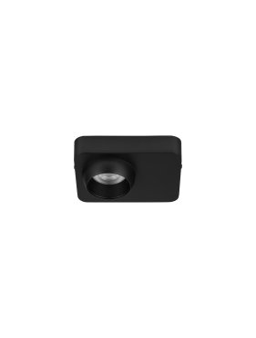 Nova Luce Kedros - plafonnier - 11 x 5 x 14 cm - 9W LED inclus - noir