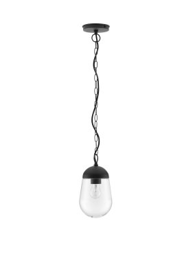 Nova Luce Omika - suspension extérieure - Ø 15 x 88,5 cm - IP54 - gris foncé
