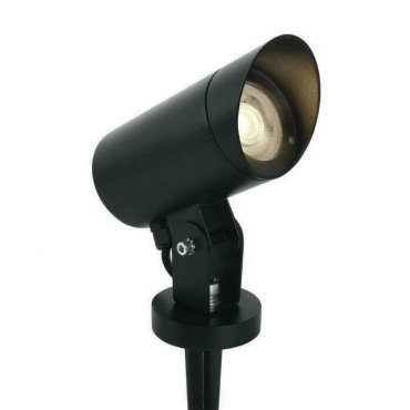 ONE Light GU10 Garden Spots - spot de sol sur piquet - 15,2 x 7 x 20 cm - IP65 - noir