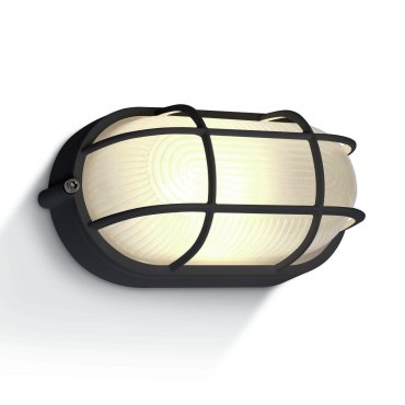 ONE Light Classic Outdoor Range - applique murale extérieure - 21 x 9 x 10,7 cm - 10W LED inclus - IP54 - noir