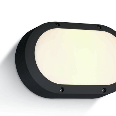 ONE Light Classic Outdoor Range - applique murale extérieure - 21,5 x 6 x 13,2 cm - 10W LED inclus - IP54 - noir