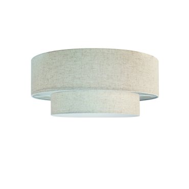 Nordlux Malodin - plafonnier - Ø 50 x 22 cm - beige