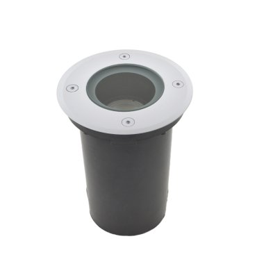 Roi Du Luminaire Hades - spot au sol rond pour l'extérieur - Ø 110 mm, Ø100 mm à encastrer - IP67 - blanc