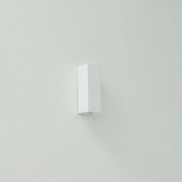 Artdelight Vegas - applique murale - 5 x 5 x 15 cm - 2 x 1,5W LED inclus - IP65 - blanc