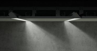KLUS Dipoket - profilé LED encastré pour plaque de plâtre de 12,5 mm - largeur de fenêtre 2,2 cm - blanc