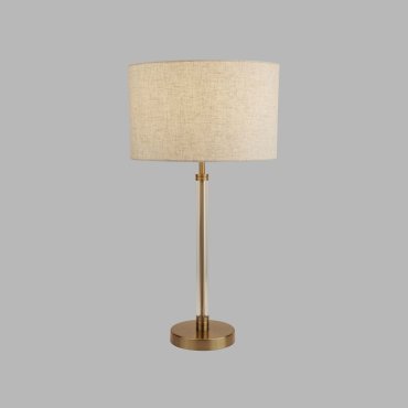 Searchlight Siena - lampe à poser - Ø 28 x 48 cm - bronze