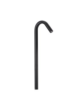 Nova Luce Gleam - lampe de jardin - 20 x 60 x 3 cm - 5W LED inclus - IP65 - anthracite foncé