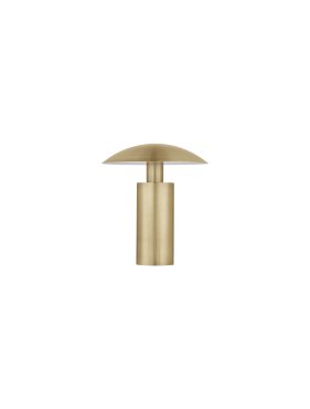 Nova Luce Karpos - lampe de table - Ø 20 x 22,5 cm - 5W LED inclus - laiton doré