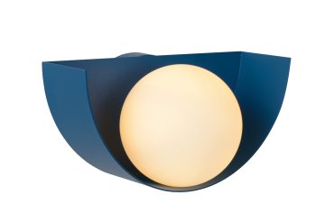Lucide Benni - applique murale - 21 x 12 x 10,5 cm - bleu