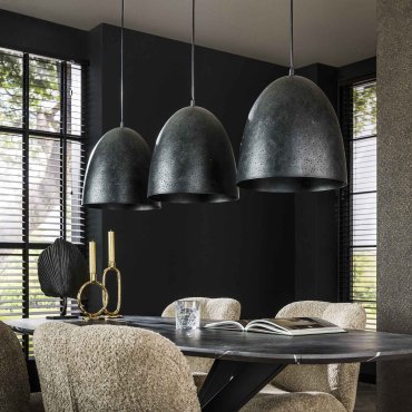 Vico Kosmos - lampe suspendue - 125 x 30 x 150 cm - anthracite