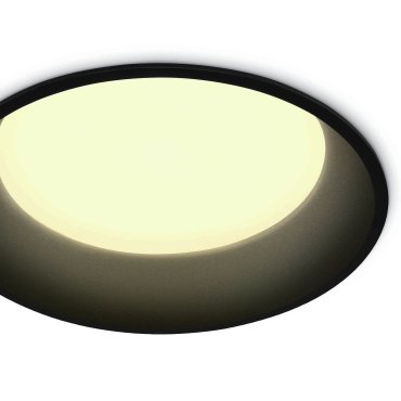 ONE Light SMD Dark Light Range - spot à encastrer - Ø 175 mm, Ø 165 mm encastré - 22W LED inclus - noir - couleur de lumière blanche