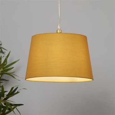 Abat-jour conique Clyde Searchlight - Ø 30 x 19 cm - ocre