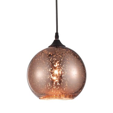 Nova Luce Blaze - lampe suspendue - Ø 18 x 130 cm - cuivre