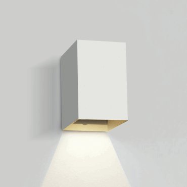 ONE Light Outdoor Wall Dark Lights - applique murale extérieure - 9 x 6,8 x 10,7 cm - 3W LED inclus - IP54 - blanc