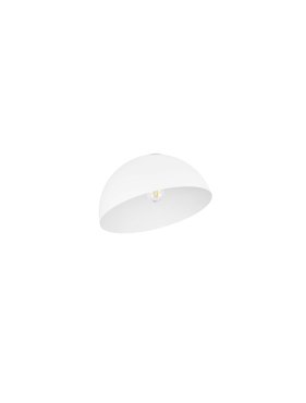 Nova Luce Onia - plafonnier - Ø 40 x 25 cm - blanc sablé