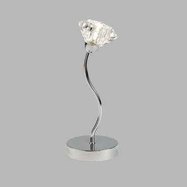 Searchlight Sierra - lampe à poser - 33 cm - chrome