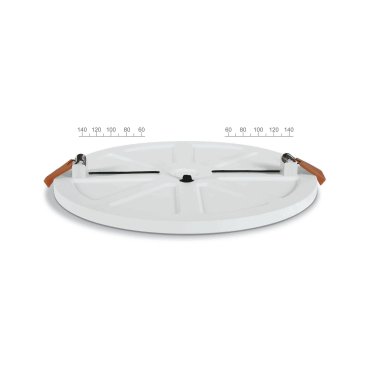 ONE Light Floating Panels Range - plafonnier - Ø 16 x 2,4 cm - 14W LED inclus - blanc - couleur de lumière blanche