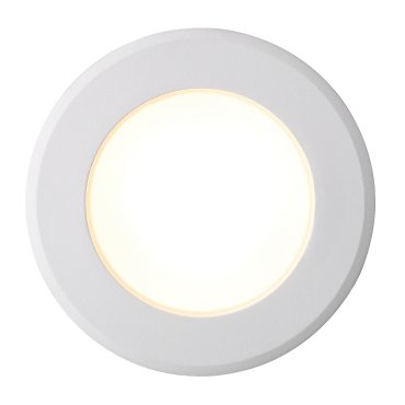 Nordlux Birla - spot encastré - Ø 95 mm, Ø 70 mm taille d'encastrement - 7W dimmable LED inclus - blanc