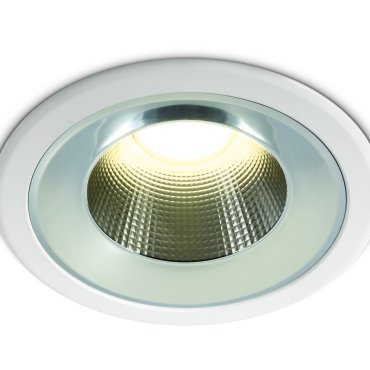 ONE Light Dark Light Project Range - spot à encastrer - Ø 170 mm, Ø 150 mm encastré - 18W LED inclus - IP54 - blanc - couleur de lumière blanc chaud
