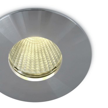 ONE Light COB Bathroom High Power - spot à encastrer - Ø 83 mm, Ø 70 mm à encastrer - 12W LED inclus - IP64 - aluminium