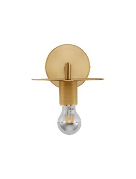 Nova Luce Royal - applique murale - 12 x 21 x 15,5 cm - or