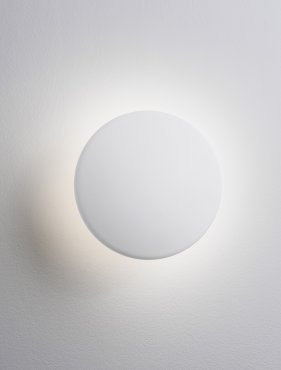 Nova Luce Onut - applique murale - Ø 17 x 12 cm - 14W LED inclus - blanc