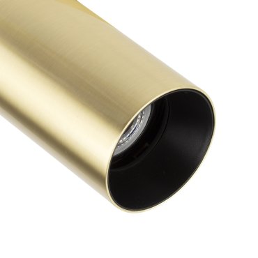 Faro Stan - spot en saillie 1L - Ø 6 x 13,7 cm - encastré Ø 50 mm - or satiné