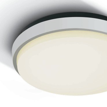 ONE Light Outdoor Slim LED - plafonnier extérieur - Ø 23,8 x 4,6 cm - 20W LED inclus - IP54 - blanc