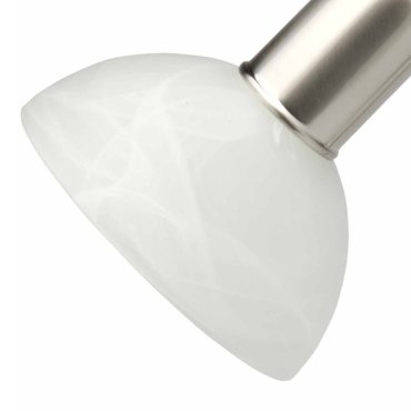 Brilliant Pearl - lampe à poser - 25 cm - chrome satiné