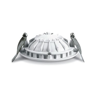 ONE Light Dark Light Dome Reflector - spot à encastrer - Ø 105 mm, Ø 94 mm encastrable - 8W LED inclus - blanc - couleur de lumière blanc chaud