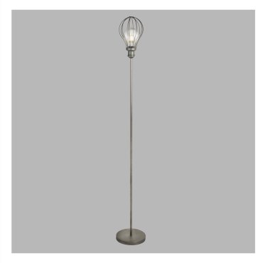Searchlight Balloon Cage - lampadaire - 166 cm - argenté