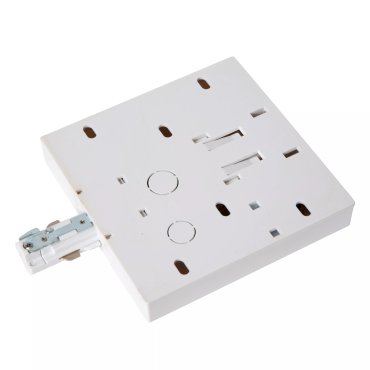 Lucide Track starter or middle feed - Système de rail monophasé - 230V - blanc