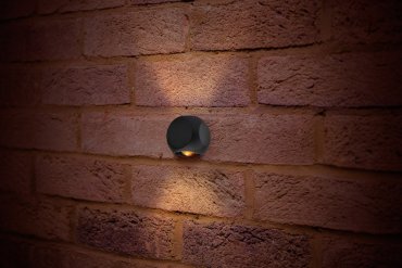 Integral LED Havana – applique murale extérieure – 7 x 5,05 x 8,16 cm – 6W LED inclus – IP54 – anthracite