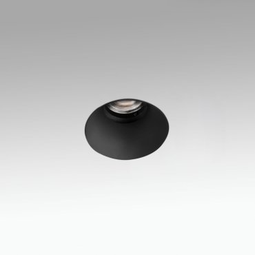 Faro Lox - spot encastré - Ø 85 mm, Ø 55 mm encastré - 8W dimmable LED inclus - noir