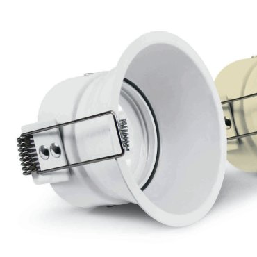 ONE Light Semi Trimless Dark Light Range - spot encastré - Ø 82 mm, Ø 75 mm encastrable - blanc