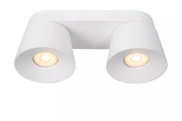 Lucide Trigono - spot en saillie 2L - 22,5 x 10,5 x 9,8 cm- blanc