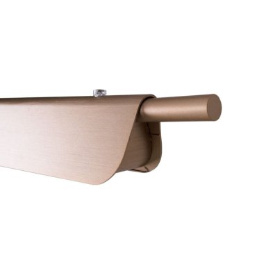 Maxlight Jo-Jo - lampe suspendue - 124 x 6 x 195 cm - 40W LED inclus - 2700K-5500K - or et noir