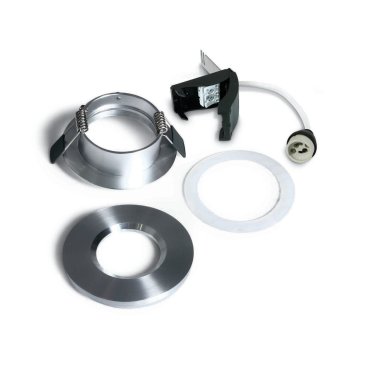 ONE Light Gamme Salle de Bains - spot encastrable - Ø 84 mm, Ø 68 mm encastrable - IP65 - aluminium