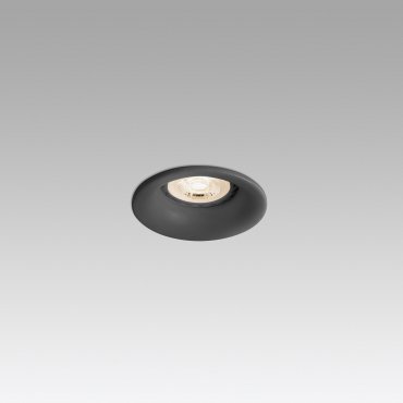 Faro Neon - spot encastrable - Ø 78 mm, Ø 65 mm encastrable - noir mat