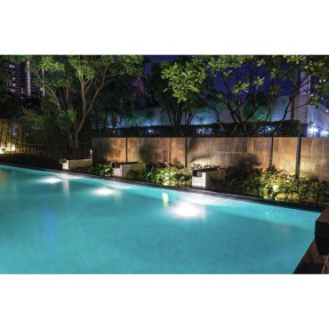 ONE Light Garden Round - spot au sol sur piquet - Ø 6,9 x 12 cm - 3W LED inclus - IP65 - anthracite
