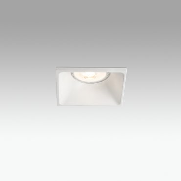 Faro Neon - spot encastré - 75 x 75 mm, 70 x 70 mm format encastré - blanc mat