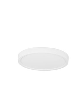Nova Luce Dixie CCT - plafonnier - Ø 22 x 2,5 cm - 18W LED inclus - blanc sable