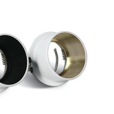 ONE Light Cylindres encastrés - spot encastré - Ø 68 mm, Ø 62 mm encastré - blanc et or
