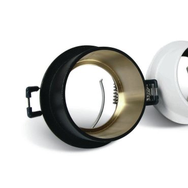 ONE Light Cylindres encastrés - spot encastré - Ø 68 mm, Ø 62 mm encastré - noir